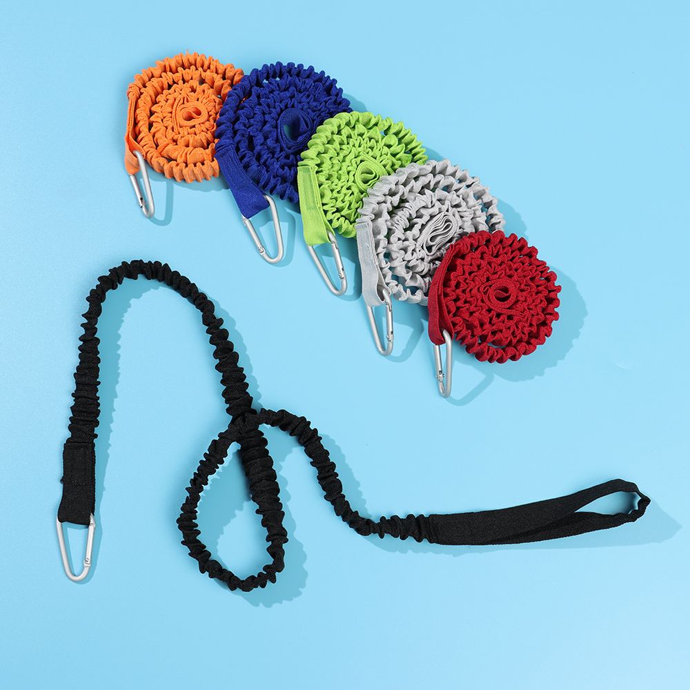 Fishing Kayak Cart - Adjustable Elastic Kayak Canoe Paddle Leash