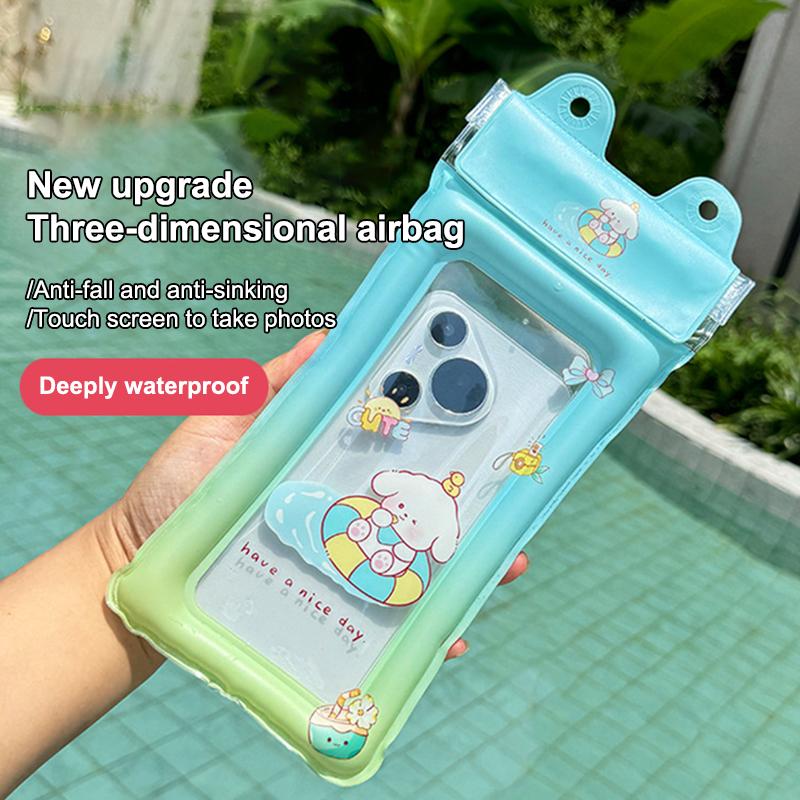 Floating Air Cushion Phone Bag - Fishing Kayak Inflatable 评论和价格